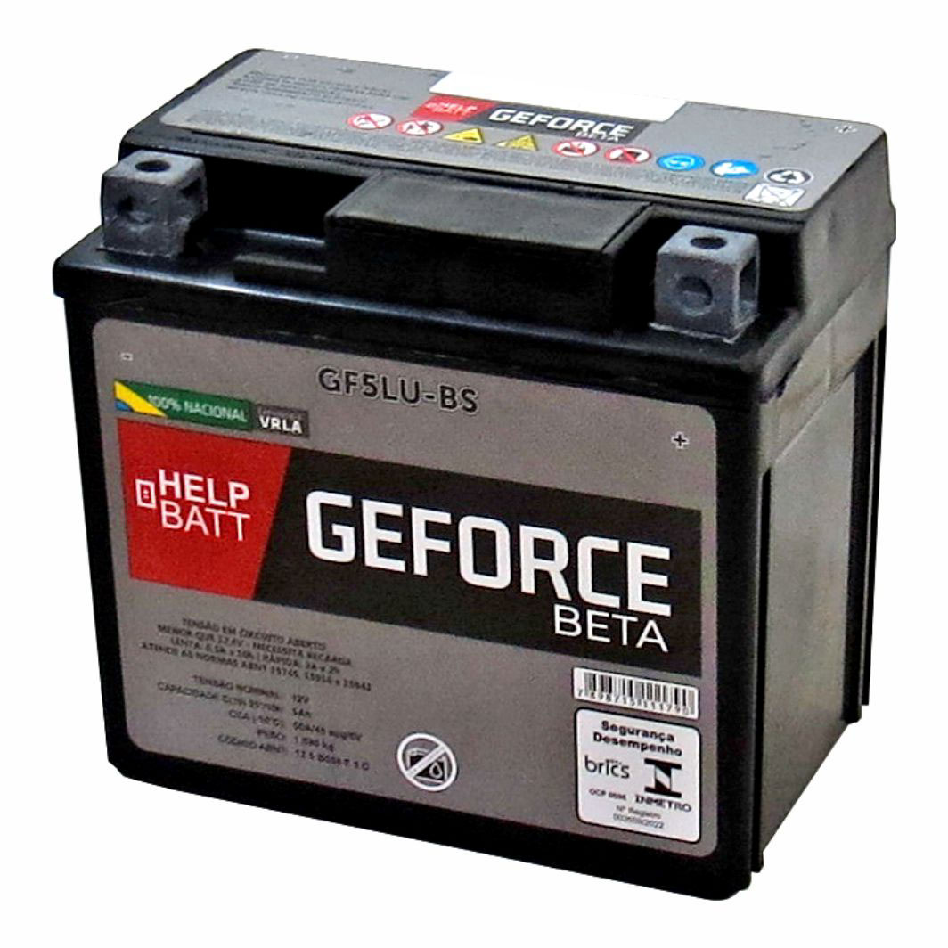 Bateria GF5LU-BS 12V 5AH TITAN 125 KS/FAN